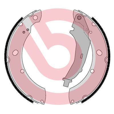 Комплект тормозных колодок BREMBO S85544