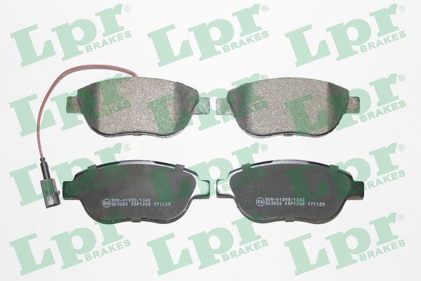Комплект тормозных колодок, дисковый тормоз LPR 05P1268