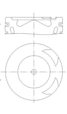 Поршень MAHLE 001PI00186000