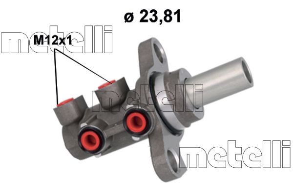Главный тормозной цилиндр METELLI 051184