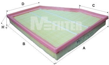 Воздушный фильтр MFILTER K791