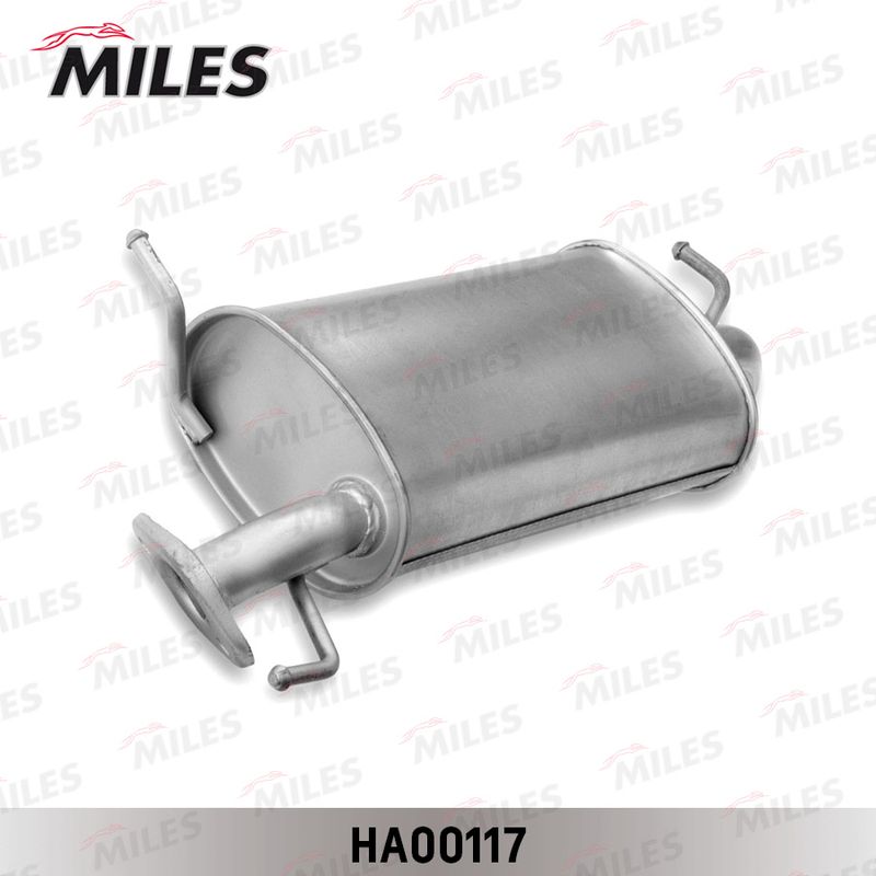 Глушитель выхлопных газов конечный MILES HA00117
