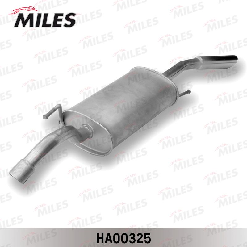 Глушитель выхлопных газов конечный MILES HA00325