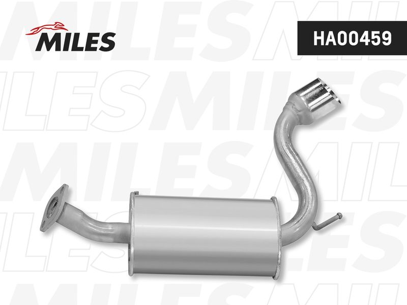 Глушитель выхлопных газов конечный MILES HA00459