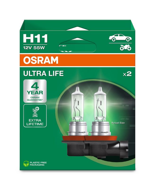 Лампа накаливания, фара дальнего света OSRAM 64211ULT2HB