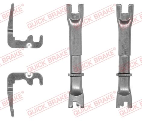Комплект регулятора, барабанный тормозной механизм QUICK BRAKE 10153005