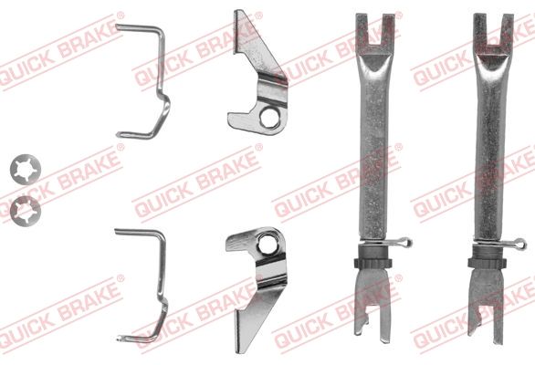 Комплект регулятора, барабанный тормозной механизм QUICK BRAKE 10253004