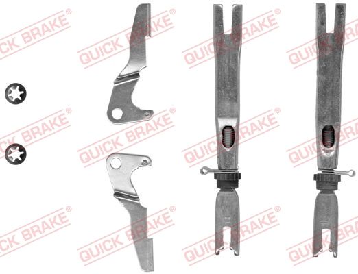 Комплект регулятора, барабанный тормозной механизм QUICK BRAKE 10253010