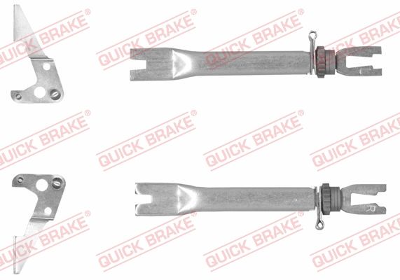 Комплект регулятора, барабанный тормозной механизм QUICK BRAKE 10253027