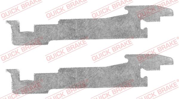 Комплект регулятора, барабанный тормозной механизм QUICK BRAKE 10453001