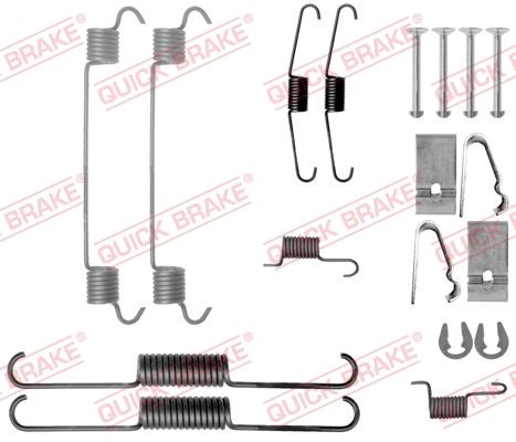 Комплектующие, тормозная колодка QUICK BRAKE 1050038