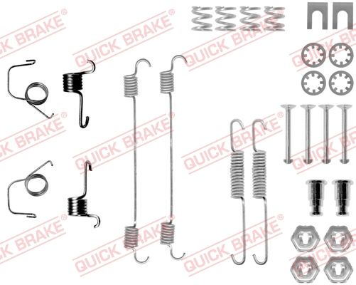 Комплектующие, тормозная колодка QUICK BRAKE 1050617