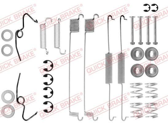 Комплектующие, тормозная колодка QUICK BRAKE 1050641