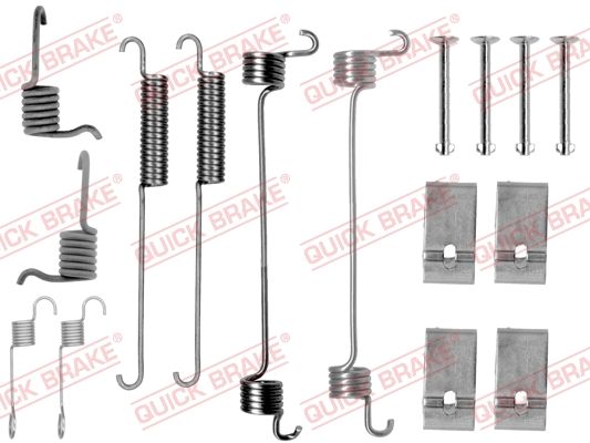 Комплектующие, тормозная колодка QUICK BRAKE 1050676