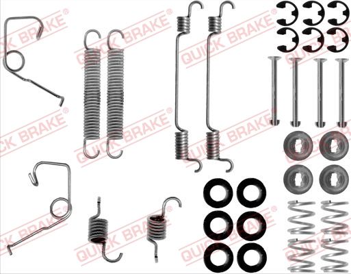 Комплектующие, тормозная колодка QUICK BRAKE 1050706