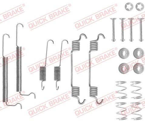 Комплектующие, тормозная колодка QUICK BRAKE 1050709