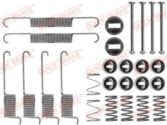Комплектующие, тормозная колодка QUICK BRAKE 1050715