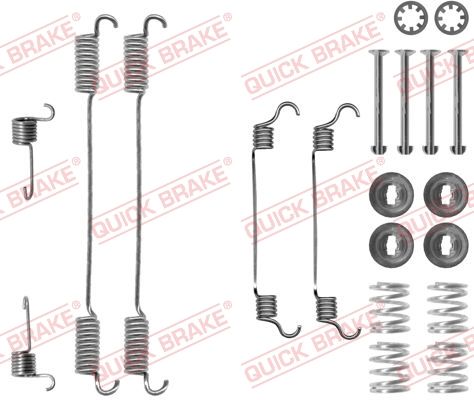 Комплектующие, тормозная колодка QUICK BRAKE 1050740