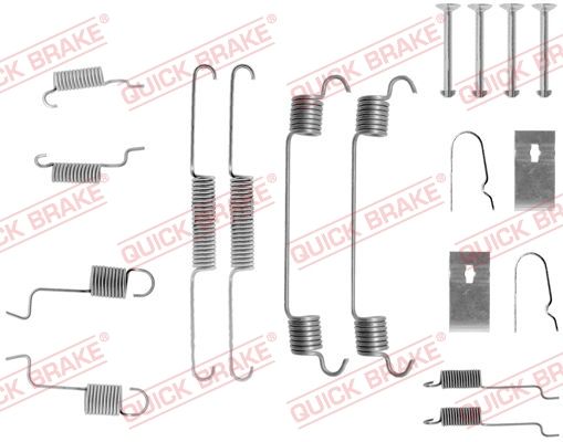 Комплектующие, тормозная колодка QUICK BRAKE 1050742