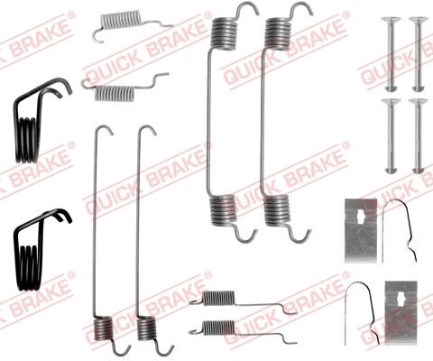 Комплектующие, тормозная колодка QUICK BRAKE 1050799