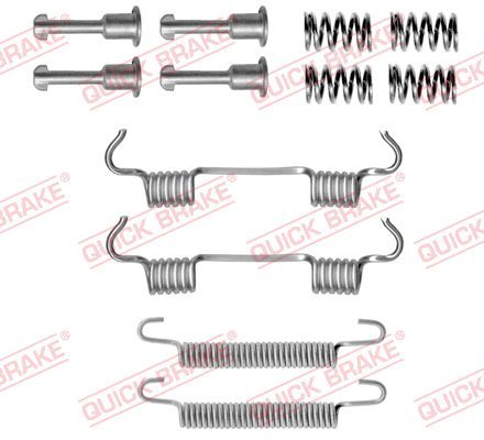 Комплектующие, стояночная тормозная система QUICK BRAKE 1050801