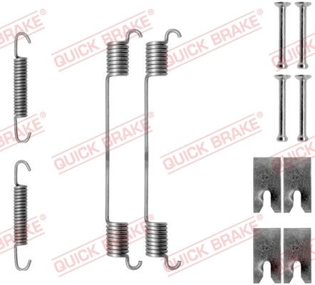 Комплектующие, тормозная колодка QUICK BRAKE 1050814