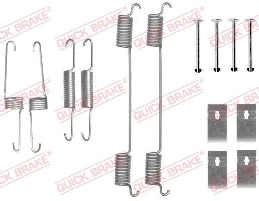 Комплектующие, тормозная колодка QUICK BRAKE 1050859
