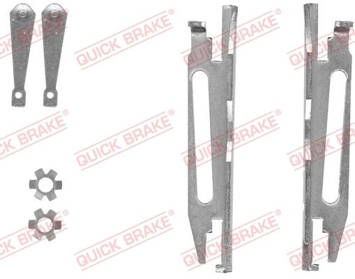Комплект регулятора, барабанный тормозной механизм QUICK BRAKE 10553001