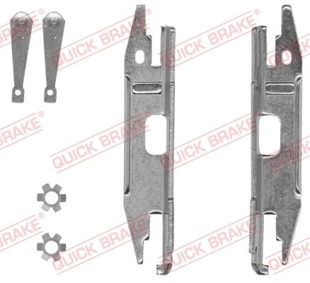 Комплект регулятора, барабанный тормозной механизм QUICK BRAKE 10553002