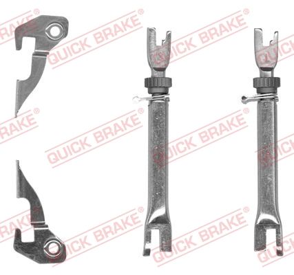 Комплект регулятора, барабанный тормозной механизм QUICK BRAKE 10753002