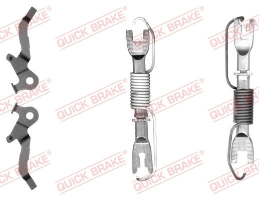 Комплект регулятора, барабанный тормозной механизм QUICK BRAKE 10853007