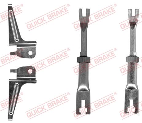 Комплект регулятора, барабанный тормозной механизм QUICK BRAKE 10853008