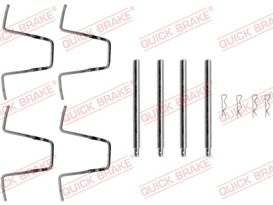 Комплектующие, колодки дискового тормоза QUICK BRAKE 1091010