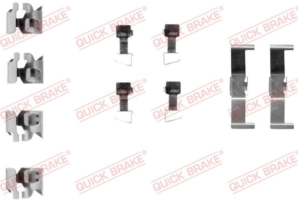 Комплектующие, колодки дискового тормоза QUICK BRAKE 1091034