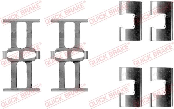 Комплектующие, колодки дискового тормоза QUICK BRAKE 1091118