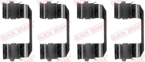 Комплектующие, колодки дискового тормоза QUICK BRAKE 1091135