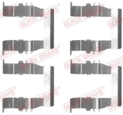 Комплектующие, колодки дискового тормоза QUICK BRAKE 1091194