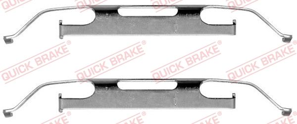 Комплектующие, колодки дискового тормоза QUICK BRAKE 1091223