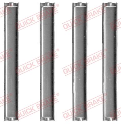 Комплектующие, колодки дискового тормоза QUICK BRAKE 1091228