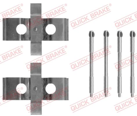 Комплектующие, колодки дискового тормоза QUICK BRAKE 1091296