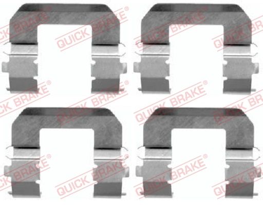 Комплектующие, колодки дискового тормоза QUICK BRAKE 1091617