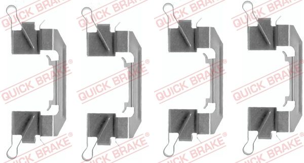 Комплектующие, колодки дискового тормоза QUICK BRAKE 1091626