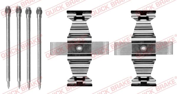 Комплектующие, колодки дискового тормоза QUICK BRAKE 1091636