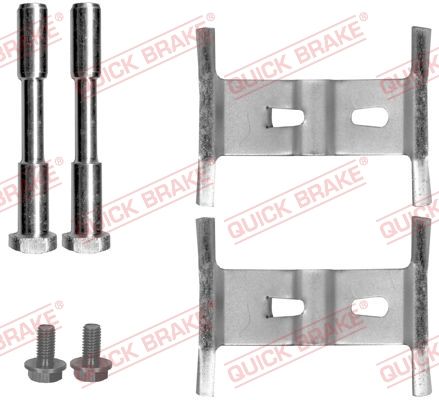Комплектующие, колодки дискового тормоза QUICK BRAKE 1091658