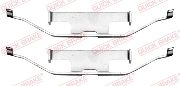 Комплектующие, колодки дискового тормоза QUICK BRAKE 1091682