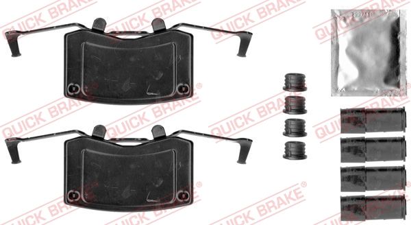 Комплектующие, колодки дискового тормоза QUICK BRAKE 1091787