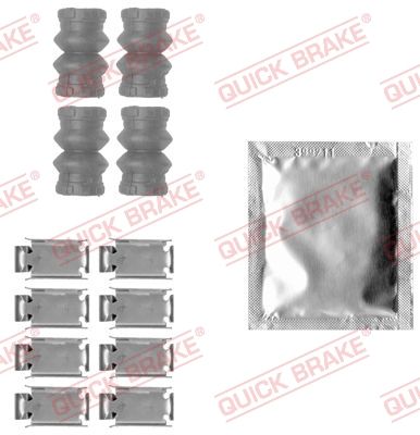 Комплектующие, колодки дискового тормоза QUICK BRAKE 1091788