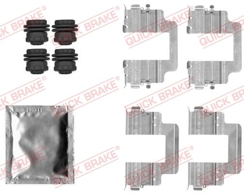Комплектующие, колодки дискового тормоза QUICK BRAKE 1091822