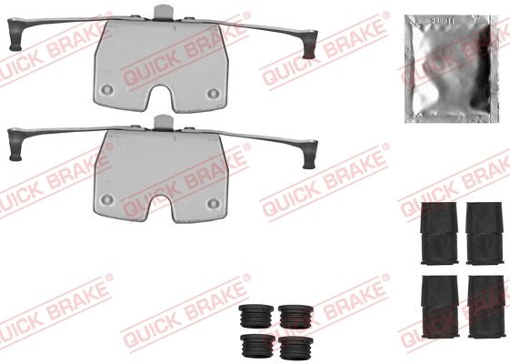 Комплектующие, колодки дискового тормоза QUICK BRAKE 1091851
