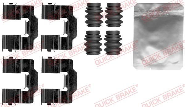 Комплектующие, колодки дискового тормоза QUICK BRAKE 1091868